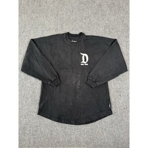 Disneyland Spirit Jersey Adult XS Black Long Sleeve Resort Park Disney Shirt
